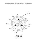 ROTOR ELEMENT FOR A SHEAR VALVE WITH SUBTERRANEAN PASSAGE AND METHOD diagram and image