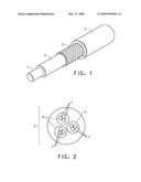 Flexible hose for conveying fluids or gases diagram and image