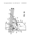 APPARATUS FOR THE FILLING OF BAGS HAVING AT LEAST ONE OPENING THEREIN AND HAVING SPACE TO PERMIT DECREASED ACCUMULATION OF FILLING MATERIALS diagram and image