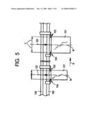 APPARATUS FOR THE FILLING OF BAGS HAVING AT LEAST ONE OPENING THEREIN AND HAVING SPACE TO PERMIT DECREASED ACCUMULATION OF FILLING MATERIALS diagram and image