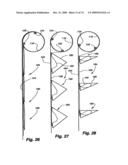 RETRACTABLE SHADE WITH COLLAPSIBLE VANES diagram and image