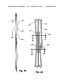 RETRACTABLE SHADE WITH COLLAPSIBLE VANES diagram and image