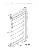 RETRACTABLE SHADE WITH COLLAPSIBLE VANES diagram and image