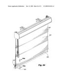 RETRACTABLE SHADE WITH COLLAPSIBLE VANES diagram and image