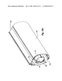 RETRACTABLE SHADE WITH COLLAPSIBLE VANES diagram and image