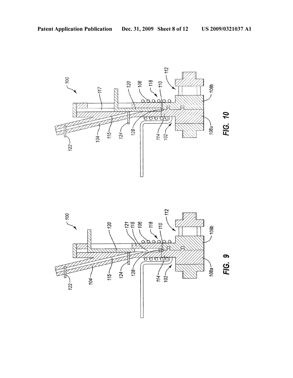 MOLD ASSEMBLY APPARATUS AND METHOD FOR MOLDING METAL ARTICLES - diagram, schematic, and image 09