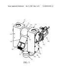 FIRE-FIGHTING MONITOR WITH REMOTE CONTROL diagram and image