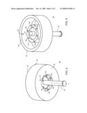 APPARATUS AND METHOD FOR BEARING A TOOL AGAINST A WORKPIECE diagram and image