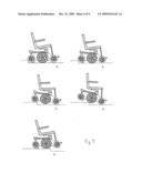 WHEELCHAIR WITH MIDDLE WHEEL DRIVE diagram and image