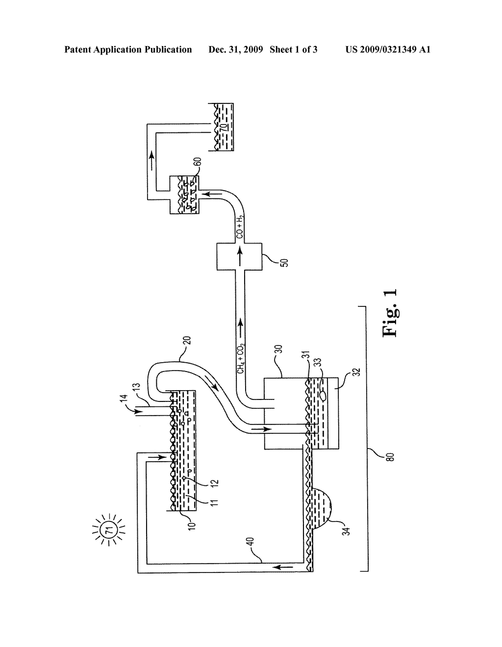 Integrated systems for producing biogas and liquid fuel from algae - diagram, schematic, and image 02