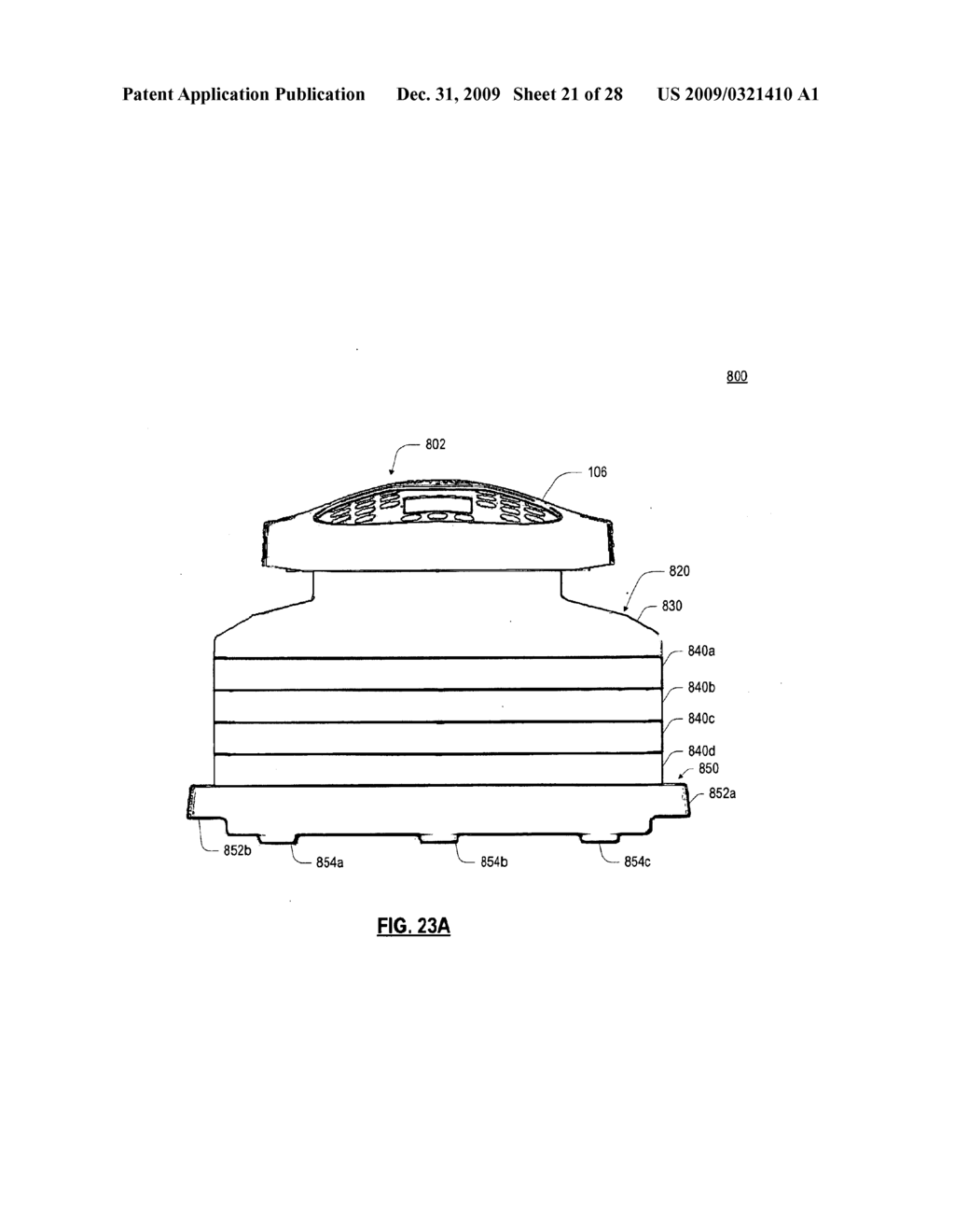 SYSTEM AND METHOD FOR A PROGRAMMABLE COUNTER-TOP ELECTRIC DEHYDRATOR - diagram, schematic, and image 22