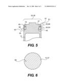 Piston having channel extending through piston head diagram and image