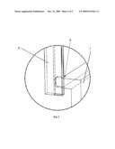 Vertically Movable Passageway for Rest Rooms in Ceiling Region diagram and image