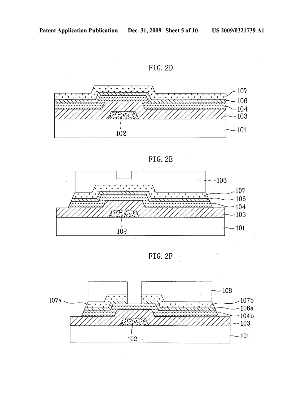 Array substrate for flat display device and method for fabricating the same - diagram, schematic, and image 06