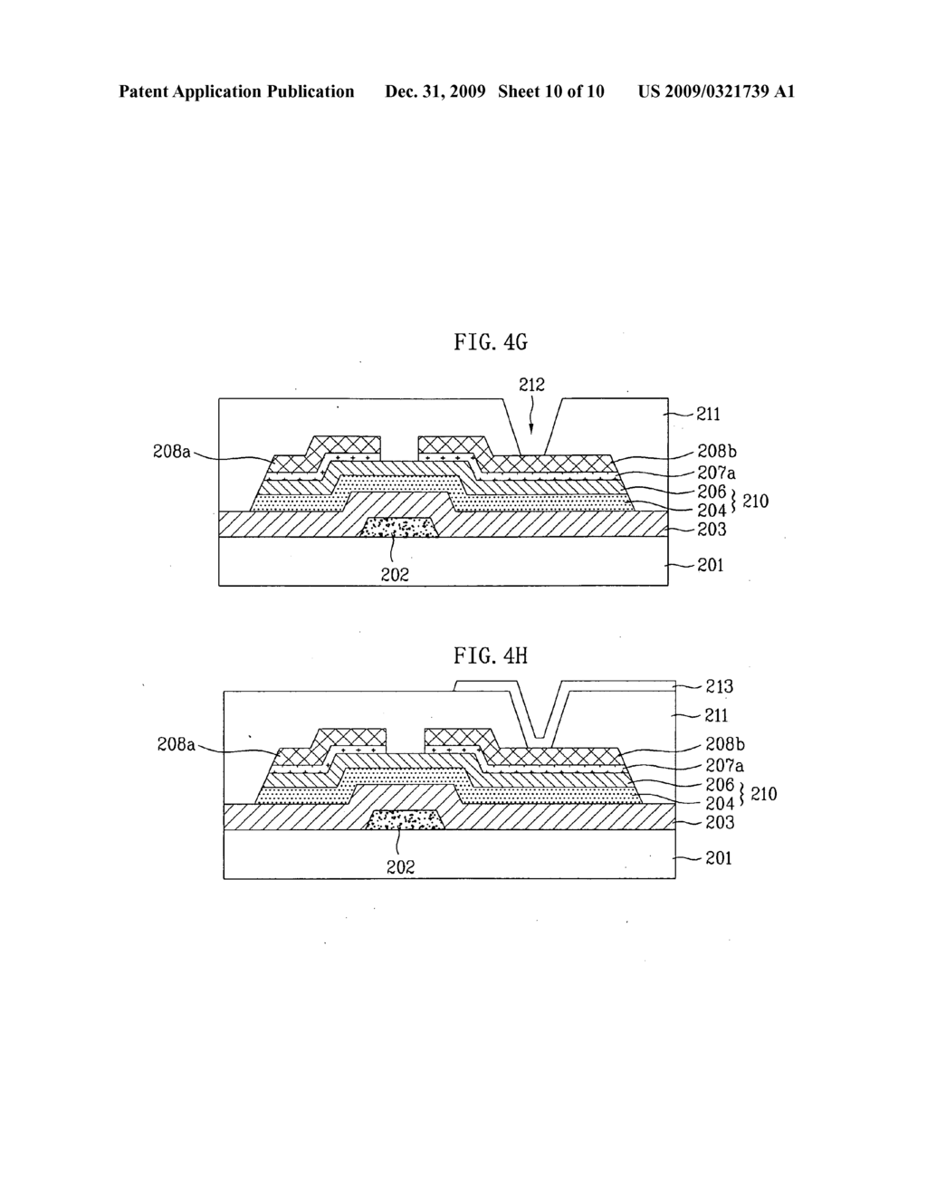 Array substrate for flat display device and method for fabricating the same - diagram, schematic, and image 11