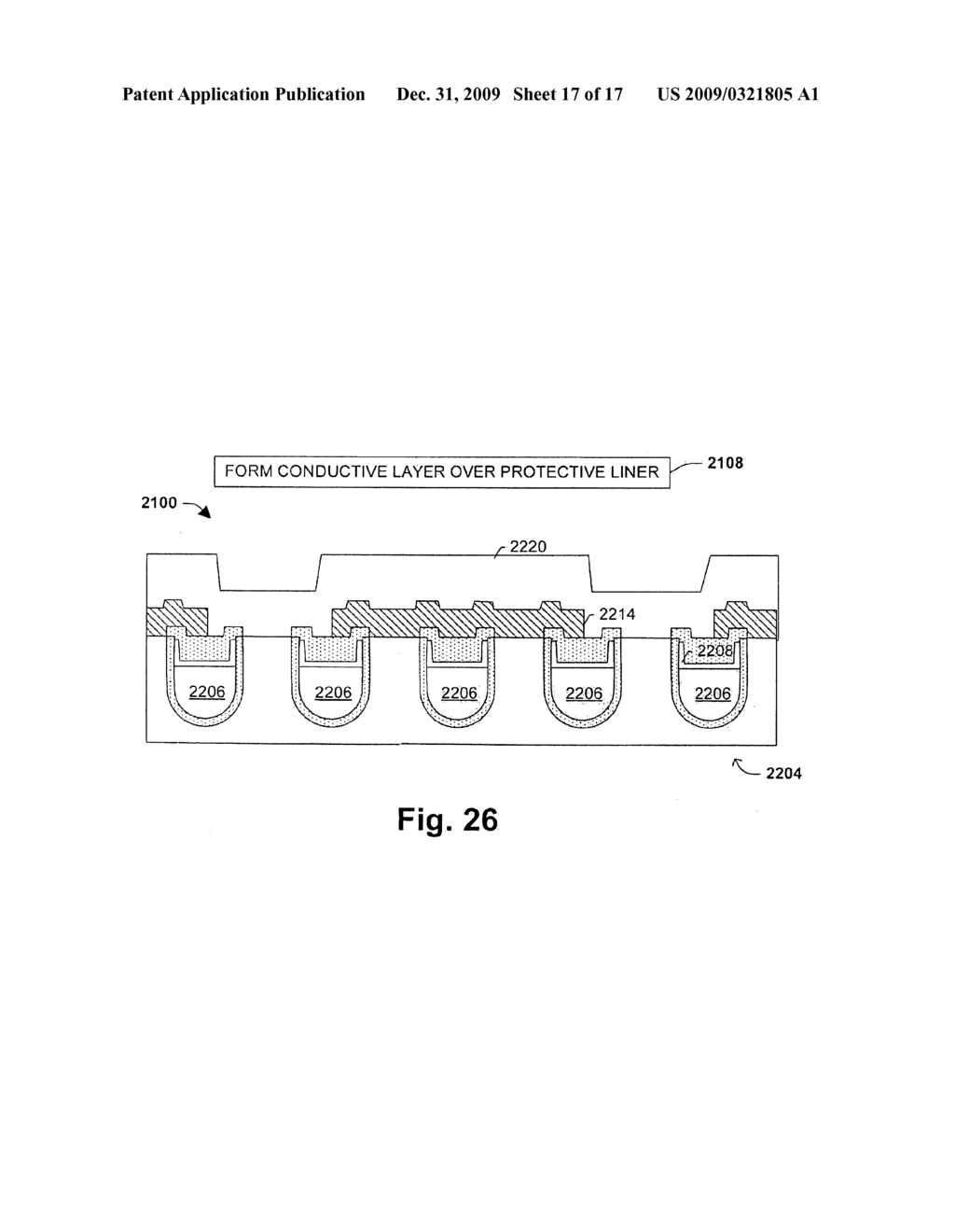 INSULATOR MATERIAL OVER BURIED CONDUCTIVE LINE - diagram, schematic, and image 18