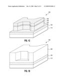 STRUCTURES, FABRICATION METHODS, DESIGN STRUCTURES FOR STRAINED FIN FIELD EFFECT TRANSISTORS (FINFETS) diagram and image