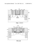 HIGH-k/METAL GATE MOSFET WITH REDUCED PARASITIC CAPACITANCE diagram and image