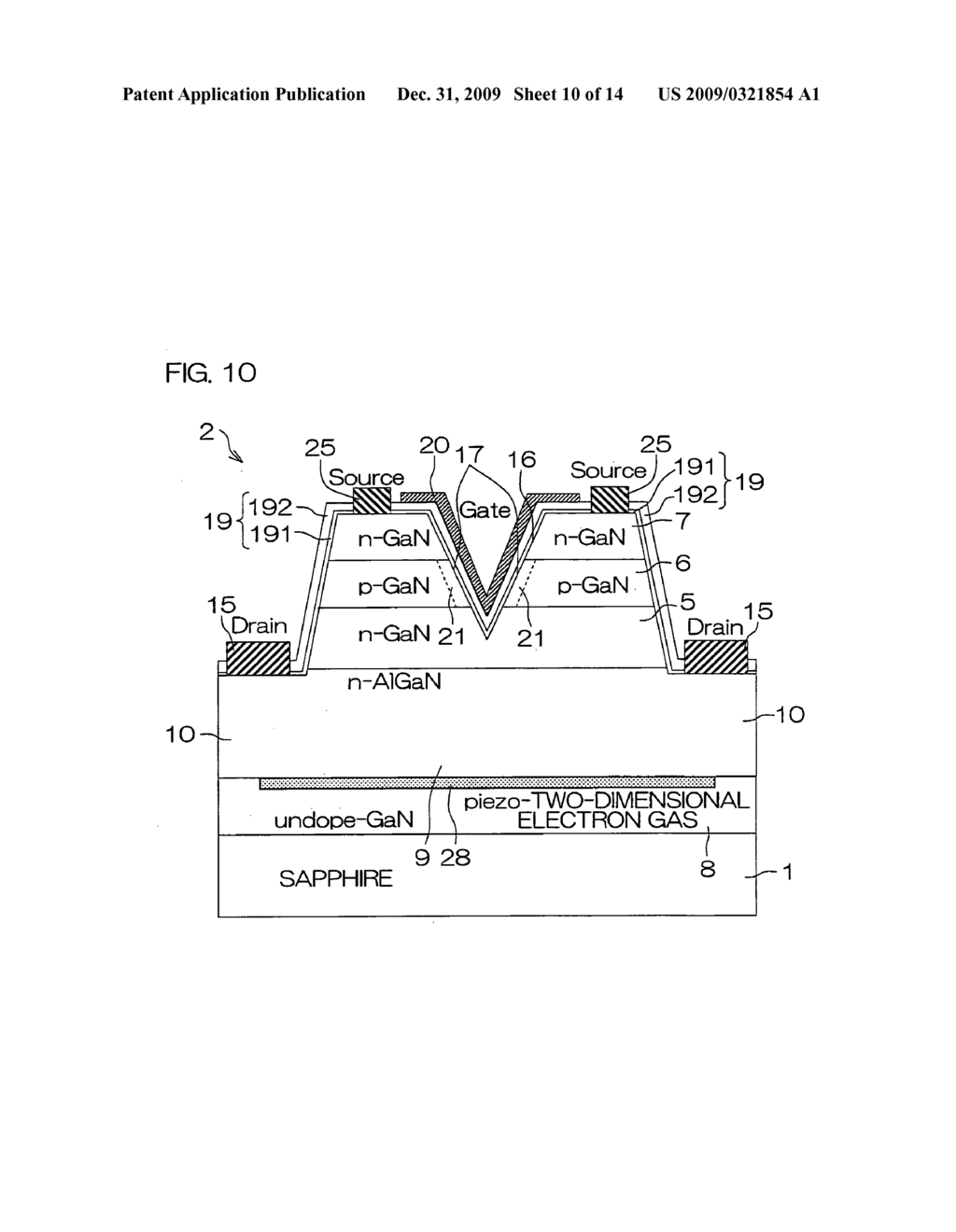 MIS FIELD EFFECT TRANSISTOR AND METHOD FOR MANUFACTURING THE SAME - diagram, schematic, and image 11