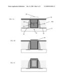 SELF-ALIGNED INSULATING ETCHSTOP LAYER ON A METAL CONTACT diagram and image