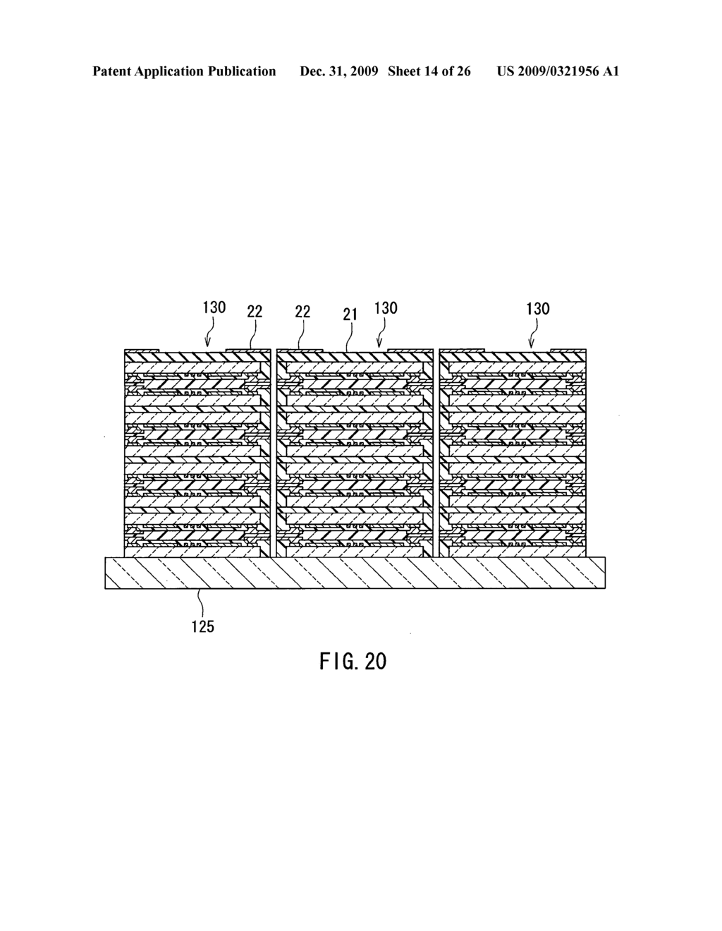 Layered chip package and method of manufacturing same - diagram, schematic, and image 15