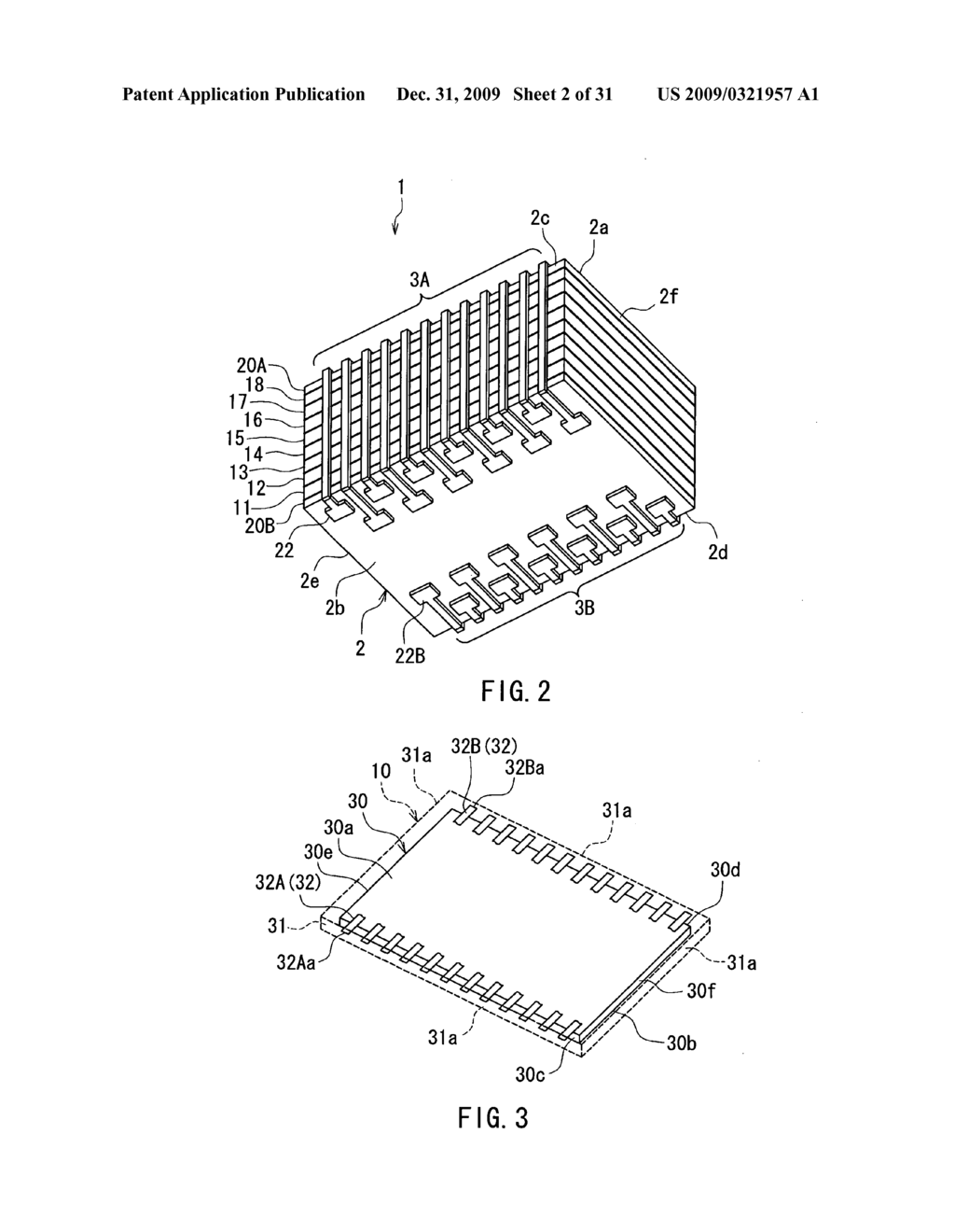 Layered chip package and method of manufacturing same - diagram, schematic, and image 03