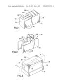 MOLD FOR MAKING A MASONRY BLOCK AND METHOD FOR MAKING A MASONRY BLOCK diagram and image