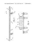 DOCKABLE TROLLEY FOR VEHICLE FRAME-STRAIGHTENING BENCH diagram and image