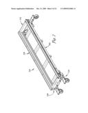 DOCKABLE TROLLEY FOR VEHICLE FRAME-STRAIGHTENING BENCH diagram and image