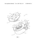 Rotating Coupling for Robotic Tool Changer with Actuation Mechanism diagram and image