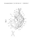 VEHICLE SUBFRAME AND BUSH MOUNTING STRUCTURE diagram and image