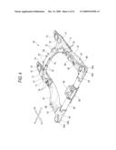 VEHICLE SUBFRAME AND BUSH MOUNTING STRUCTURE diagram and image