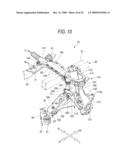 VEHICLE SUBFRAME AND BUSH MOUNTING STRUCTURE diagram and image