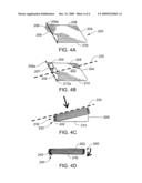 Folding method for door mounted inflatable curtain diagram and image