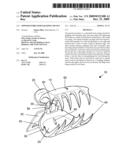 Opposed fork food grasping device diagram and image