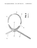 Opposed fork food grasping device diagram and image