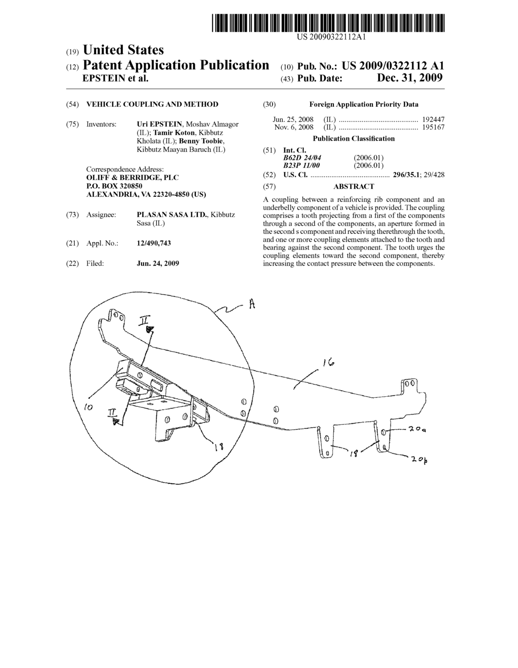 VEHICLE COUPLING AND METHOD - diagram, schematic, and image 01