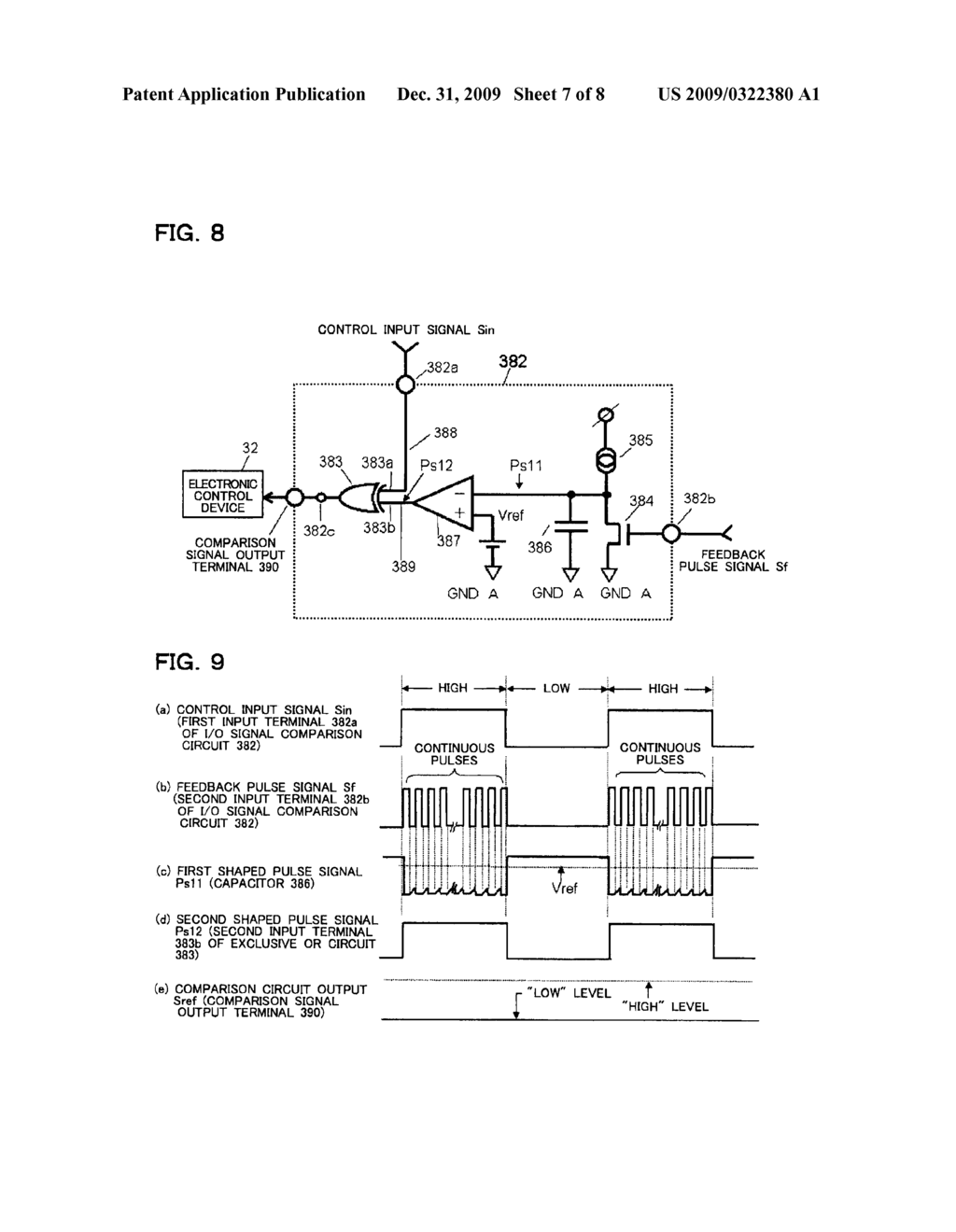 DRIVE CIRCUIT DEVICE FOR A POWER SEMICONDUCTOR, AND SIGNAL TRANSFER CIRCUIT DEVICE FOR USE THEREIN - diagram, schematic, and image 08