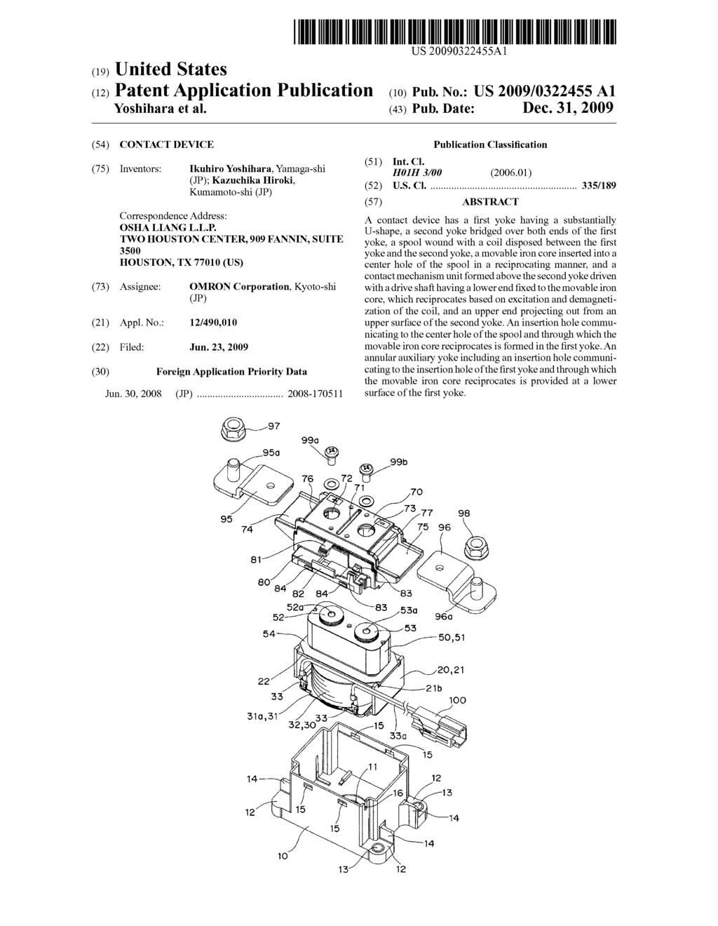 CONTACT DEVICE - diagram, schematic, and image 01