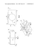 ELECTRONIC DEVICE WITH EDGE SURFACE ANTENNA ELEMENTS AND RELATED METHODS diagram and image