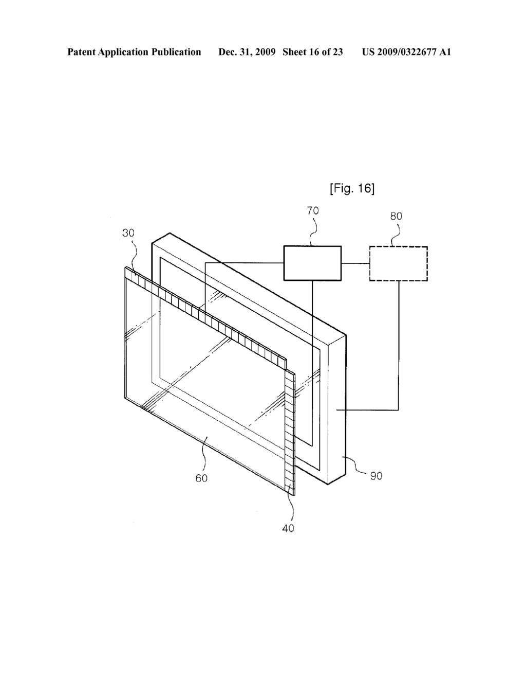 LIGHT GUIDE PLATE FOR SYSTEM INPUTTING COORDINATE CONTACTLESSLY, A SYSTEM COMPRISING THE SAME AND A METHOD FOR INPUTTING COORDINATE CONTACTLESSLY USING THE SAME - diagram, schematic, and image 17