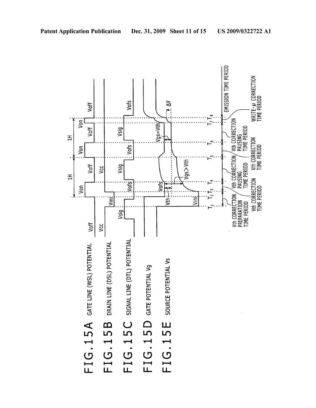 Display device, a method of driving the same, and electronic apparatus including the same - diagram, schematic, and image 12