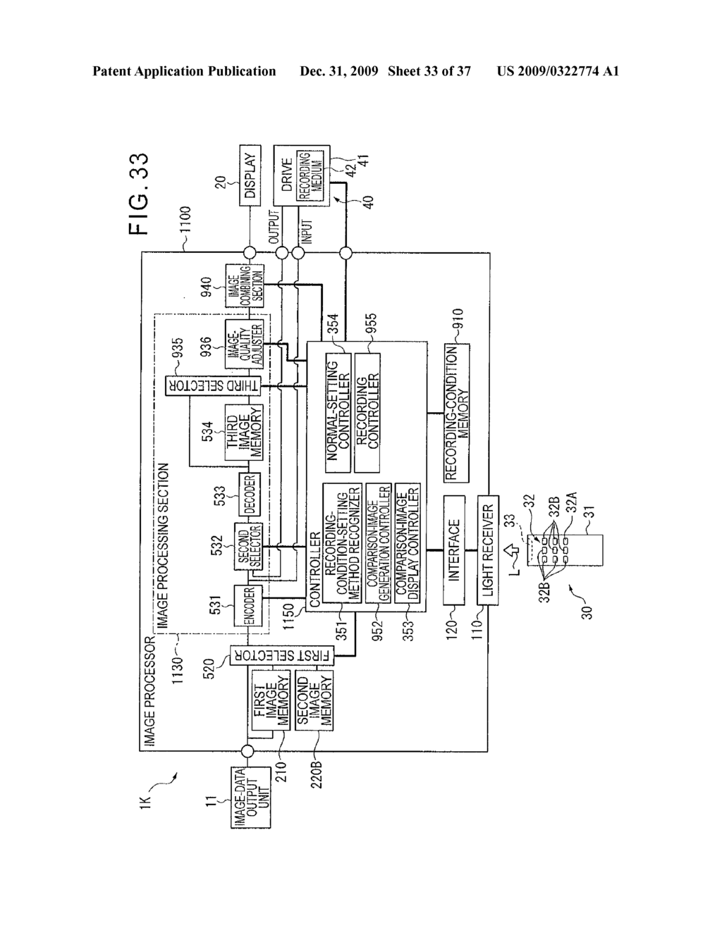 IMAGE DISPLAY CONTROL DEVICE, IMAGE PROCESSING DEVICE, IMAGE DISPLAY CONTROL METHOD, ITS PROGRAM, AND RECORDING MEDIUM WITH THE PROGRAM RECORDED THEREIN - diagram, schematic, and image 34