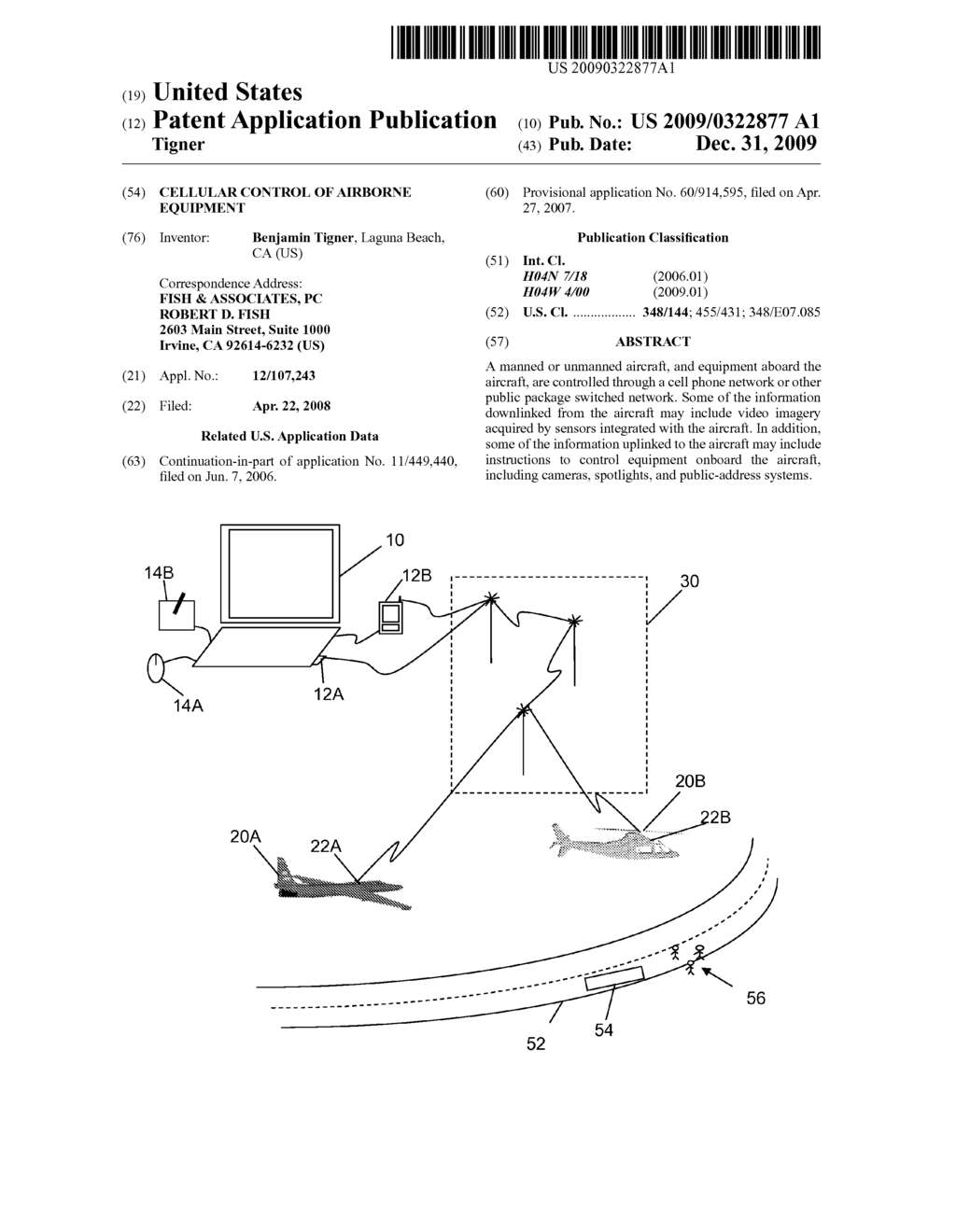 Cellular Control of Airborne Equipment - diagram, schematic, and image 01