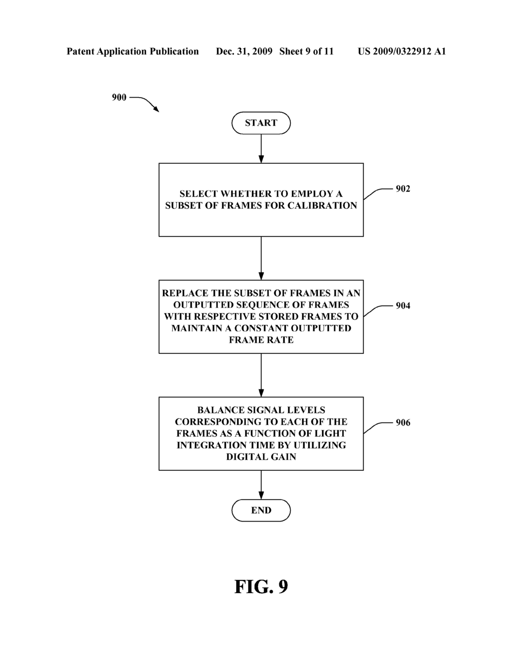 PIXEL OR COLUMN FIXED PATTERN NOISE MITIGATION USING PARTIAL OR FULL FRAME CORRECTION WITH UNIFORM FRAME RATES - diagram, schematic, and image 10