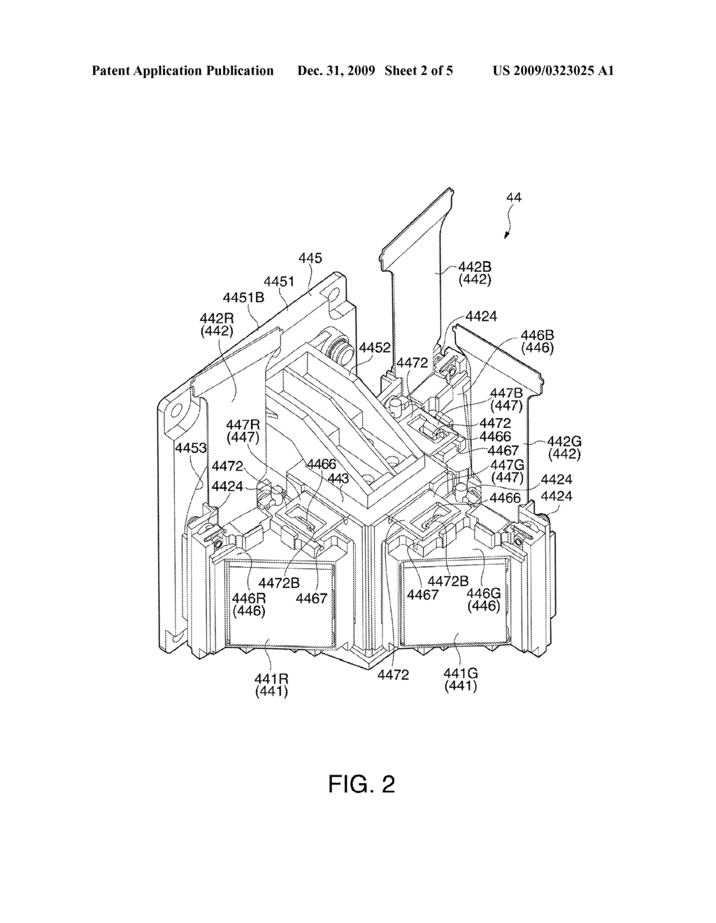 OPTICAL DEVICE AND PROJECTOR - diagram, schematic, and image 03