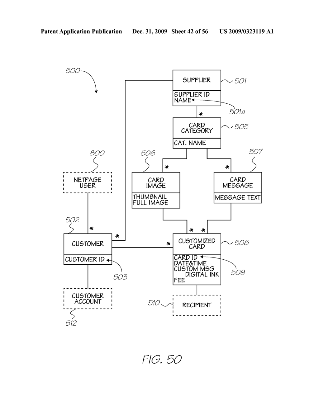 METHOD OF DELIVERING GREETING CARD USING FORM AND COMPUTER SYSTEM - diagram, schematic, and image 43