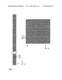 Scanned, one-dimensional, phased-array display system diagram and image