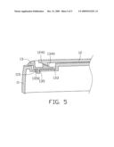 COVER LATCH MECHANISM, LATCH, AND PORTABLE ELECTRONIC DEVICE USING SAME diagram and image