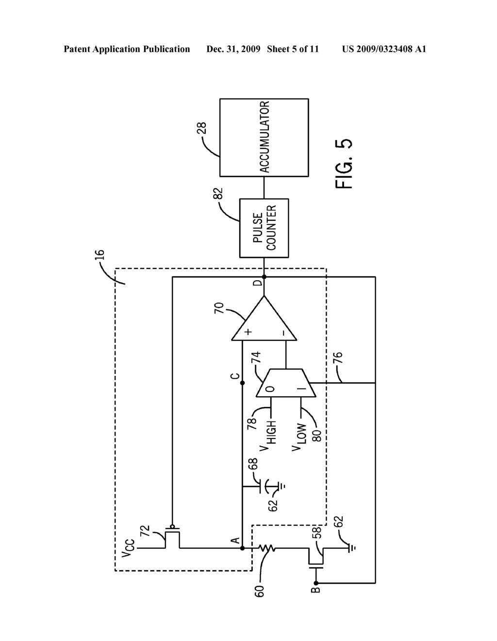 METHODS FOR DETERMINING RESISTANCE OF PHASE CHANGE MEMORY ELEMENTS - diagram, schematic, and image 06